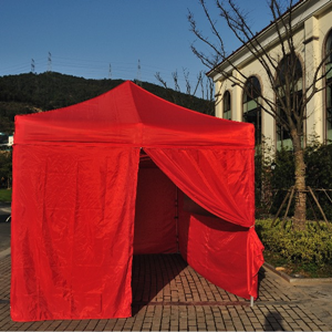 Easy-up partytent (rood) 3x3