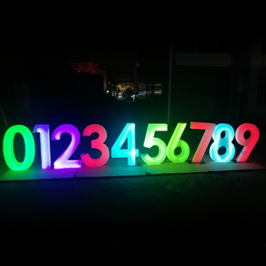 Led Cijfers en Letters 